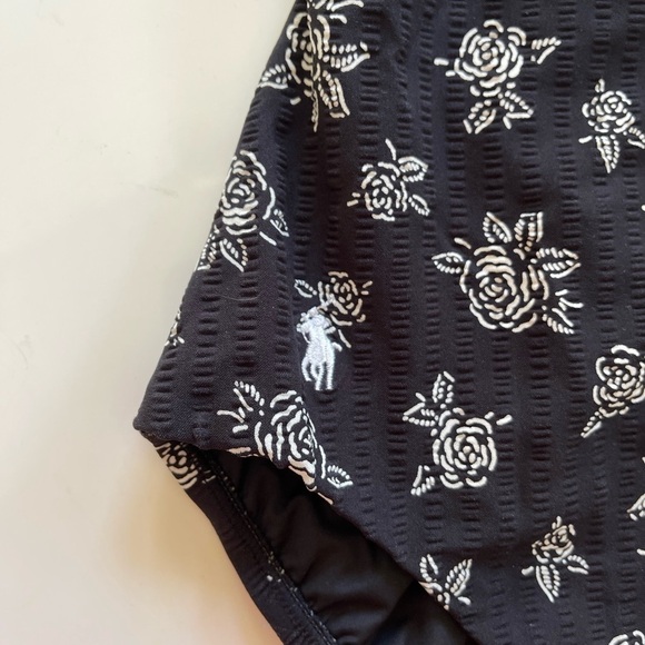 Polo Ralph Lauren Floral Double Tie One Piece Swimsuit - S - Picture 7 of 9